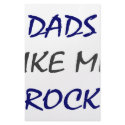 Dads Like Me Rock stationery