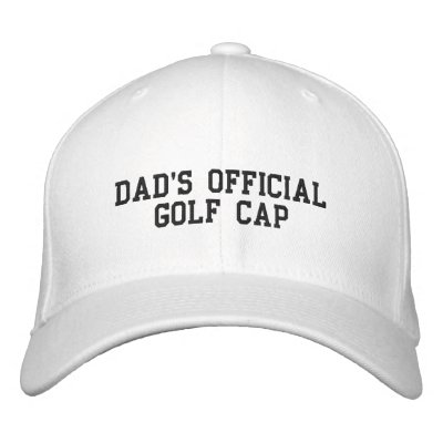 DAD'S OFFICIAL GOLF CAP BASEBALL CAP by mjc8693