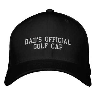 DAD'S OFFICIAL GOLF CAP EMBROIDERED HATS by mjc8693
