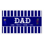Dad's Profile Card Business Card