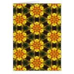 Daffodil Abstract Greeting Cards