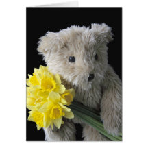 daffodil bear card