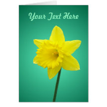 Daffodil Card - Template II