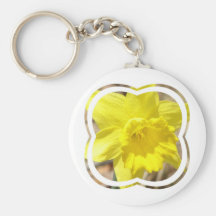 Daffodil Classic Keychain