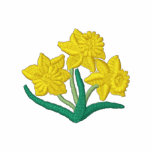 Daffodil Embroidered Hooded Sweatshirt