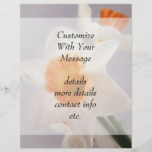 Daffodils Flyer Design