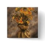 Daffodils in a Burlap Vase buttons