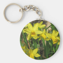 Daffodils Keychain