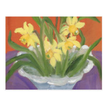 DAFFODILS POSTCARD
