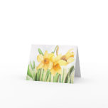 Daffodils Thank You card