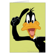 Daffy Duck With a Great Idea Card