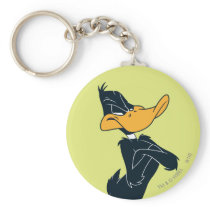 Daffy Duck with Arms Crossed Keychains