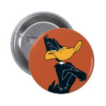 Daffy Duck with Arms Crossed Pinback Button
