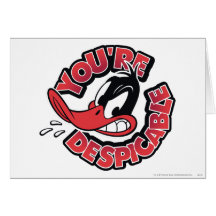 Daffy Duck - You're Despicable Greeting Cards