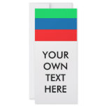 Daghestan Flag Custom Rack Cards