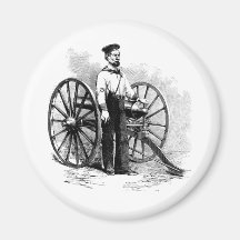 Dahlgren's Howitzer Fridge Magnet