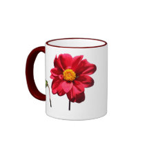 Dahlia w/Bud ~ mug