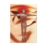 Daily Morning Stretching Exercises  Stretched Canv Gallery Wrap Canvas