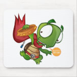 Dainel the Turtle mousepads