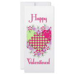 Dainty Happy Valentines! rack cards