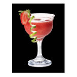Daiquiri Strawberry Postcard