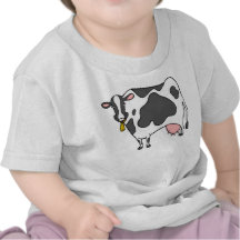 Dairy Cow Cartoon Shirt