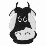 Dairy Cows Head Embroidery Design 2 Embroidered Shirt