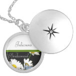 Daisies, Bridesmaid Custom Necklace