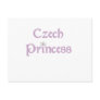 Daisies Czech Princess Postcard
