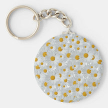 Daisies Keychain