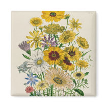 Daisies, plate 31 from 'The Ladies' Refrigerator Magnets
