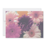 Daisy Baby Girl Invitation or Birth Announcement