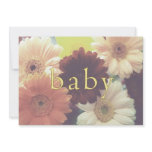 Daisy Baby Invitation or Birth Announcement