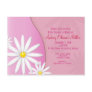 Daisy Baby Shower Invitation