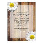 Daisy - Barn Wood - Wedding Invitations