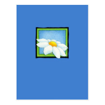 Daisy blue Postcard