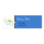 Daisy blue small Business Card