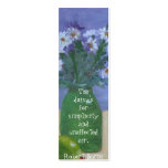 Daisy Bookmark Business Card