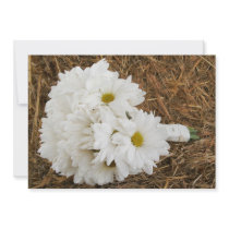 Daisy Bouquet & Hay - Country / Barn Wedding