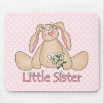 Daisy Bunny Little Sister Mousepads
