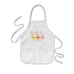 daisy bunny pastel apron