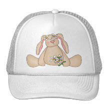 Daisy Bunny Trucker Hats
