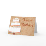Daisy Cake Happy Birthday Cards