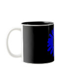 "Daisy Crazy" - Royal Blue Daisy mugs