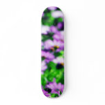 Daisy Daisies Flowers Purple skateboards