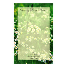 Daisy Day Notes Stationary Stationery Design
