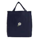 Daisy embroidered bags