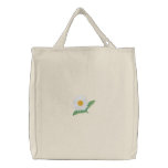 Daisy embroidered bags