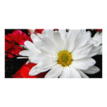 Daisy Face Customized Photo Card