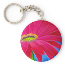 DAISY FLOWER ART - MULTI KEY CHAINS